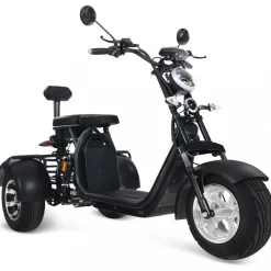 Trehjulig fatscooter 2000W | LG litiumbatteri | Mopedklass 1