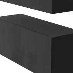 Tv-bänk | Set | 41x240 cm | Badachro - Grå