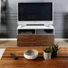 TV-bänk valnöt 100cm | 2 Lådor | Enchant