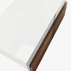 TV-bänk valnöt 100cm | 2 Lådor | Enchant