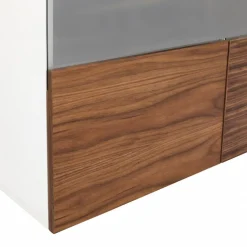TV-bänk valnöt 100cm | 2 Lådor | Enchant