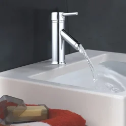 Tvättställsblandare | Modern design | Krom | FD-617A