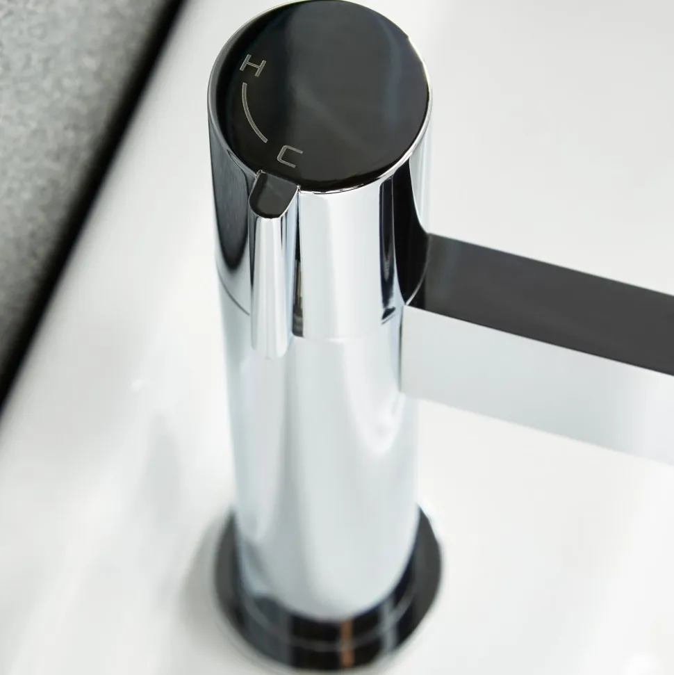 Tvättställsblandare | Modern design | Krom | Kelly