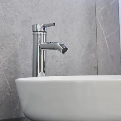 Tvättställsblandare | Rostfritt stål | Skandinavisk design