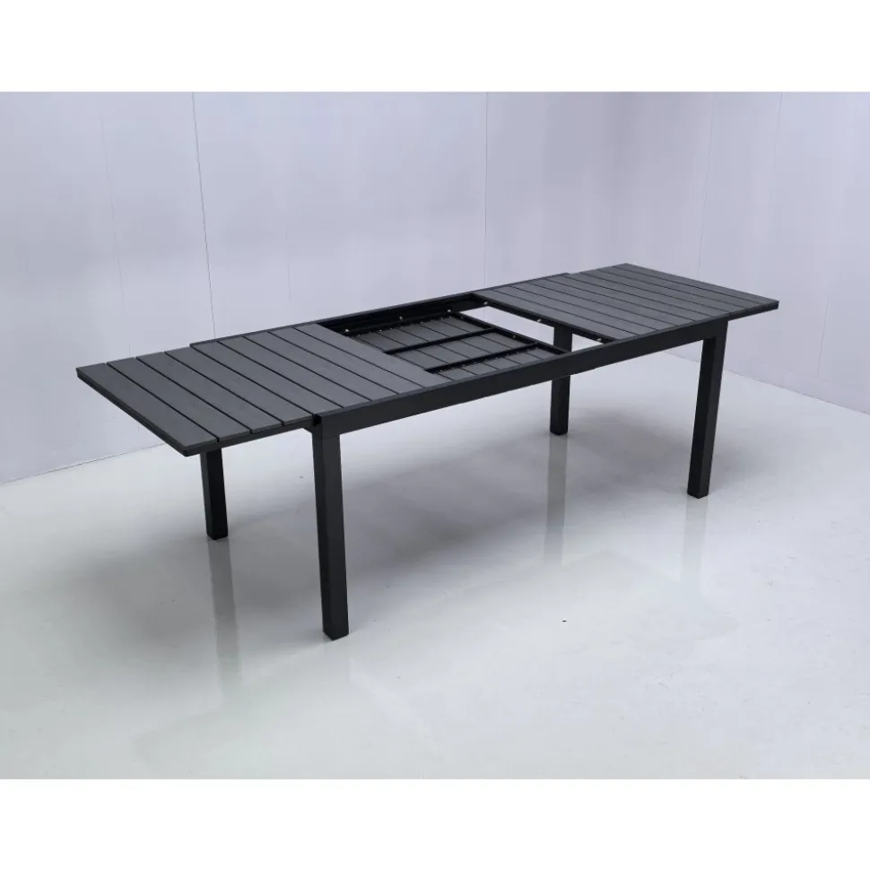 Underhållsfria utemöbler 180-240 cm | 8 stolar | Lyfco Waxholm