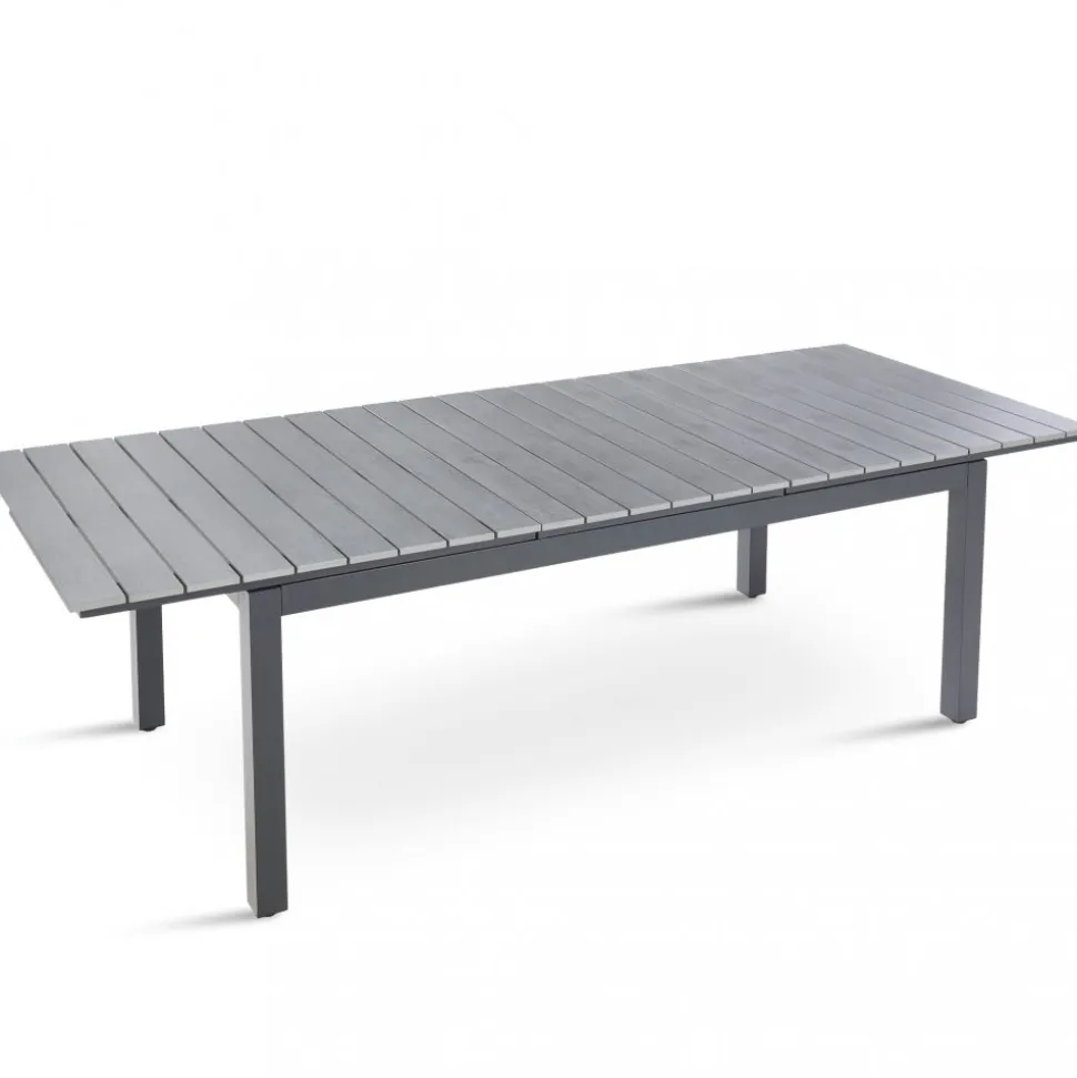 Underhållsfria utemöbler 180-240 cm | 8 stolar | Lyfco Waxholm