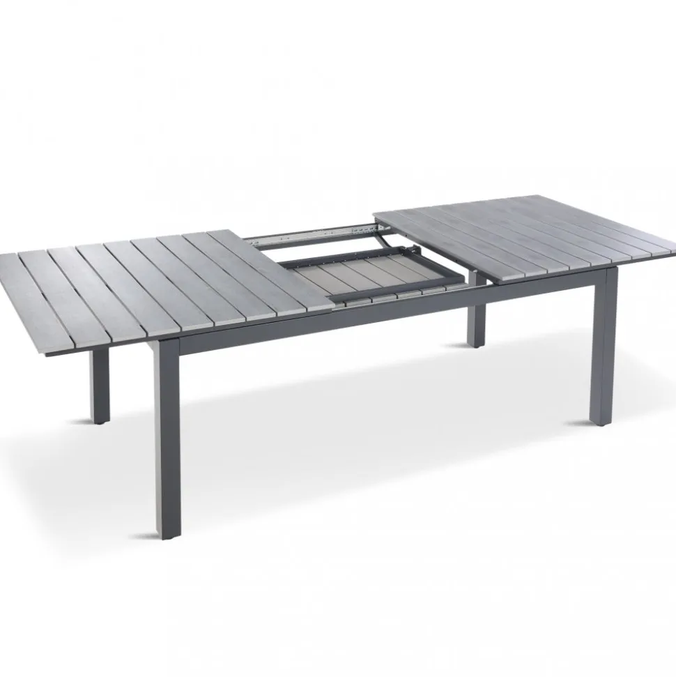 Underhållsfria utemöbler 180-240 cm | 8 stolar | Lyfco Waxholm