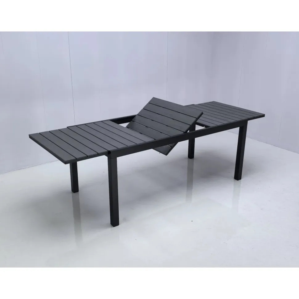 Underhållsfria utemöbler 180-240 cm | 8 stolar | Lyfco Waxholm