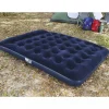 Uppblåsbar madrass | Pavillo Airbed Queen med inbyggd fotpump