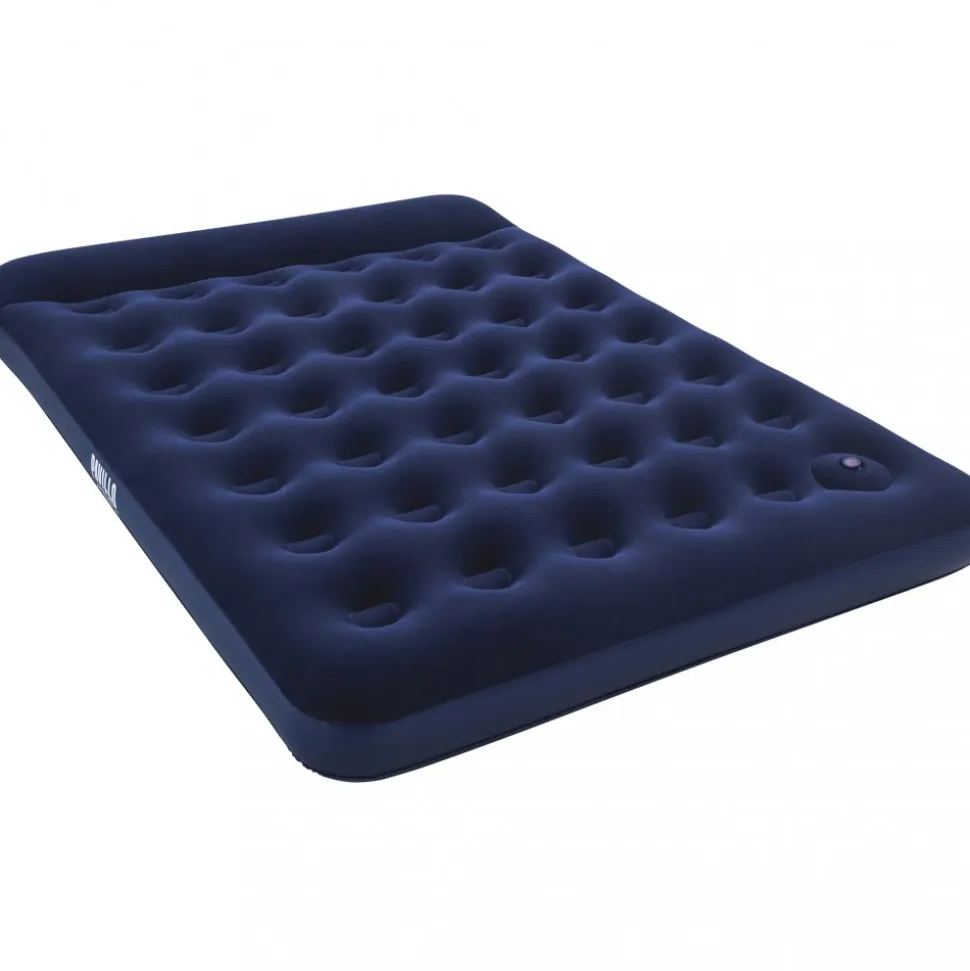 Uppblåsbar madrass | Pavillo Airbed Queen med inbyggd fotpump