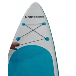 Uppblåsbar SUP 320 cm | Uppblåsbar Paddle Board | Stabil & Hållbar | Blå/Svart