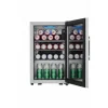 Utomhus kyl i rostfritt stål | UV-glas & LED-belysning | 63L