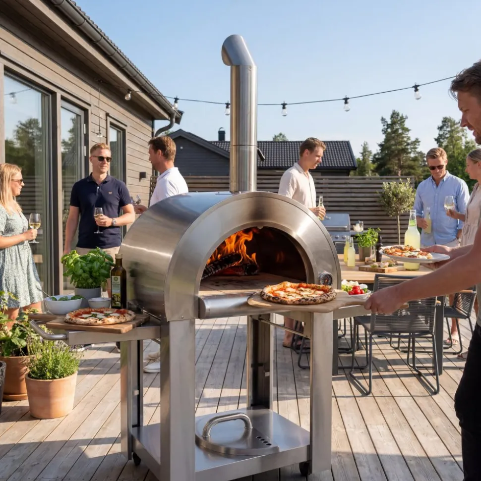 Vedeldad pizzaugn för hemmabruk | Milano