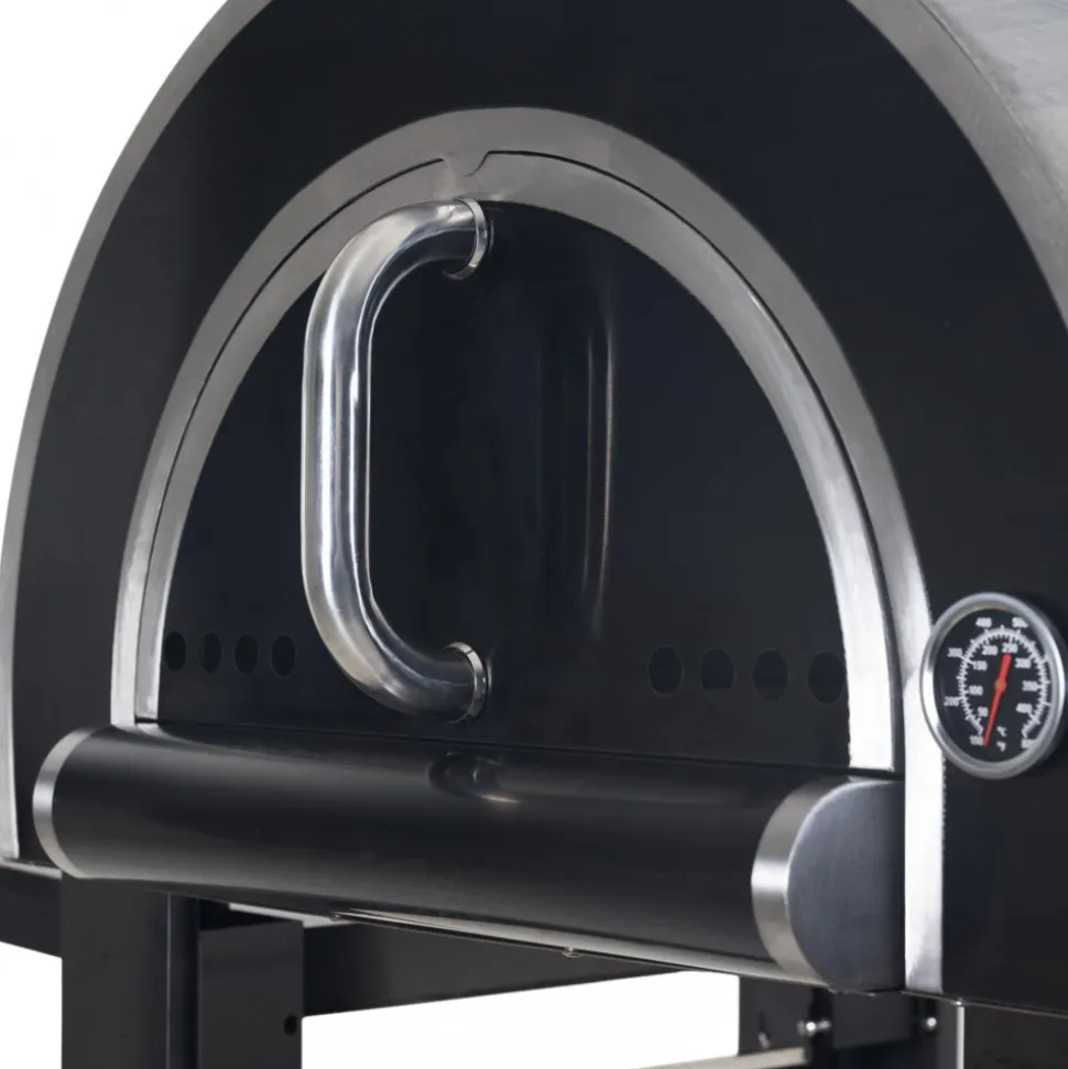Vedeldad pizzaugn för hemmabruk | Milano Blackline