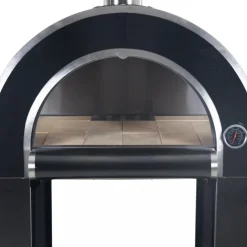 Vedeldad pizzaugn för hemmabruk | Milano Blackline