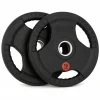 Viktskivor 2x15 kg (30 kg)  50 mm gummiklädda vikter