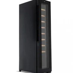 Vinkyl 18 flaskor | Extra tystgående | LED-belysning | 25cm smal