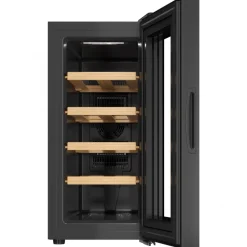 Vinkyl 10 flaskor | Extra tystgående | LED-belysning | 26,5cm smal