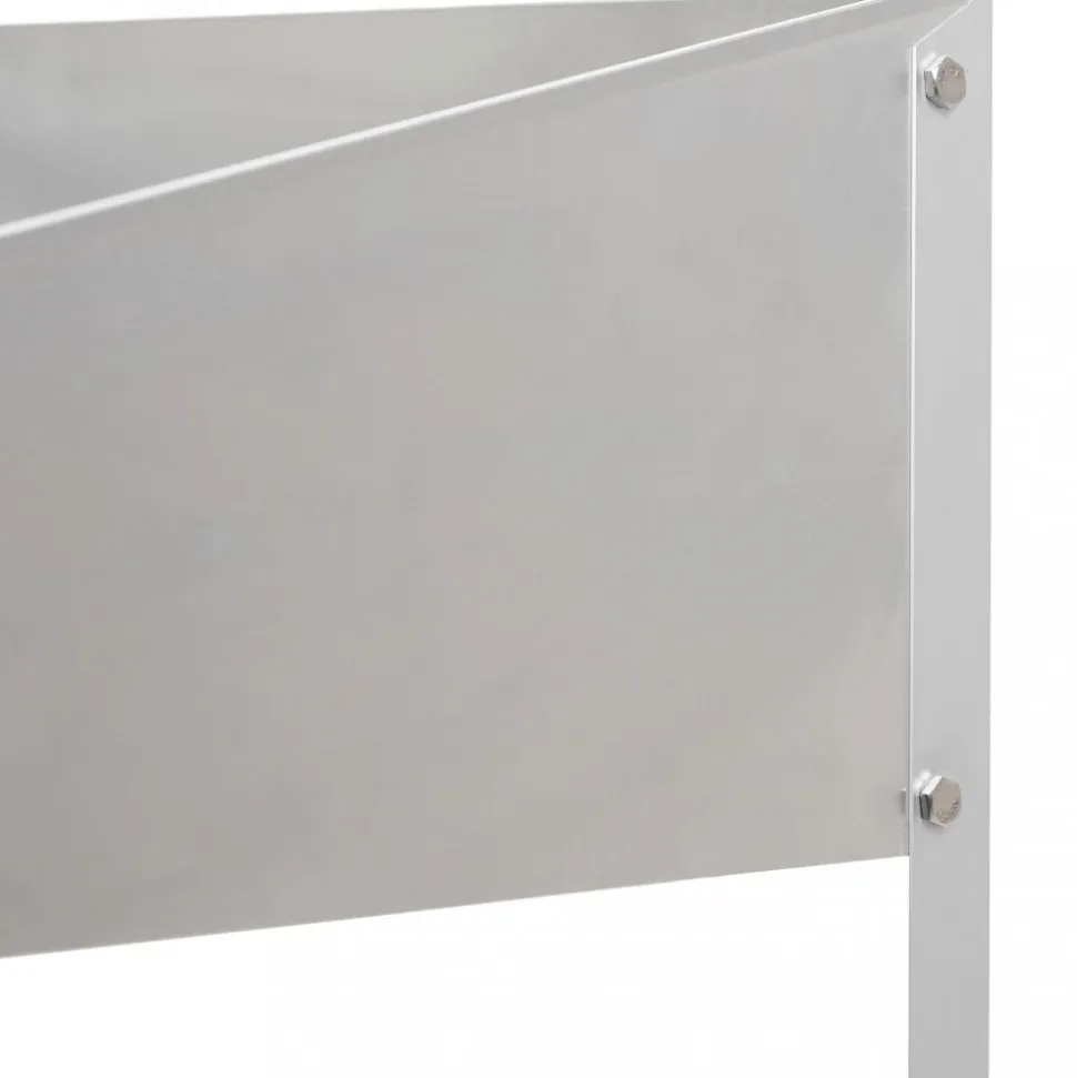 Växthushylla med tre nivåer - Aluminium