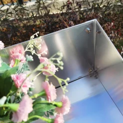 Växthushylla med två nivåer | Aluminium