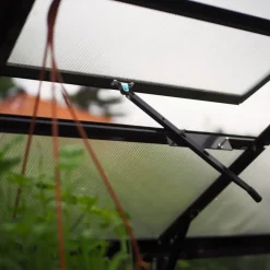 Växthus 6,4 m² | 4 mm säkerhetsglas | 5 års stormgaranti