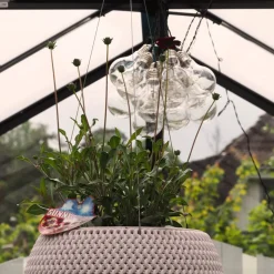 Växthus 6,4 m² | 4 mm säkerhetsglas | 5 års stormgaranti