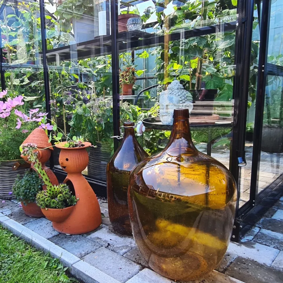 Växthus 9,6 m² | 4mm säkerhetsglas | 5 års stormgaranti