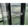 Växthus 18m² Premium | Extra hög odlingshöjd | 6mm kanalplast | Svart