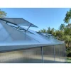 Växthus 18m² Premium | Extra hög takhöjd | 6mm kanalplast