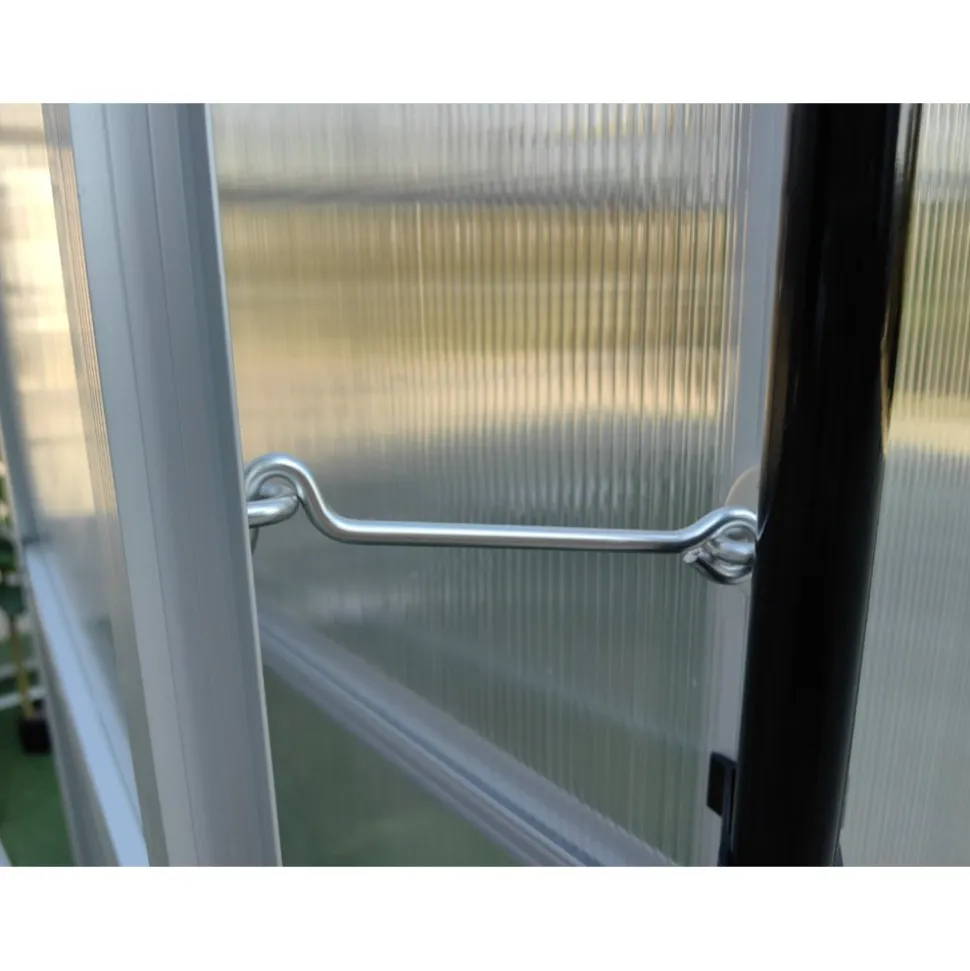 Växthus 18m² Premium | Extra hög takhöjd | 6mm kanalplast